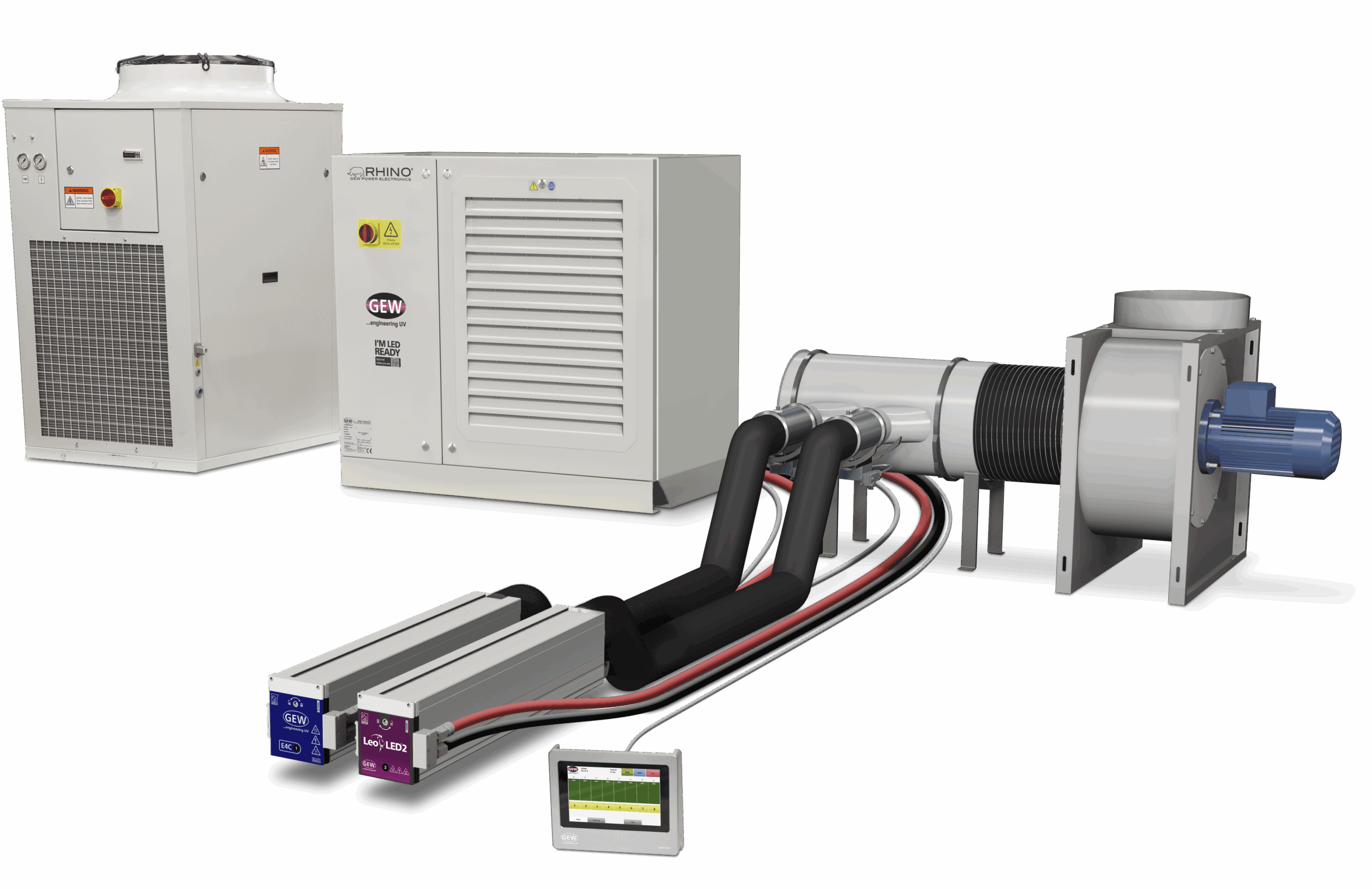 LeoLED2- E4C Cassette RHINO System Chiller - Cecmik tarrapaino ja arkkipaino