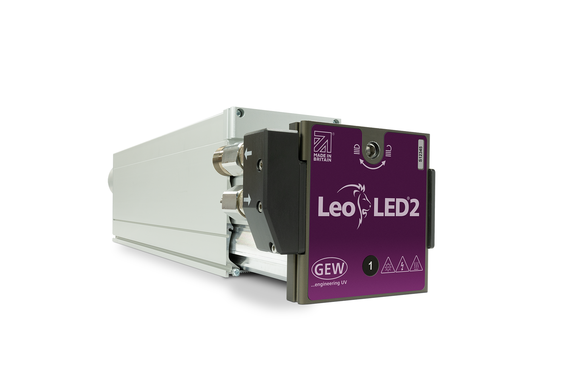 LeoLED2 Lamphead - tarrapaino ja tarratuotanto offset-rotaatiopaino